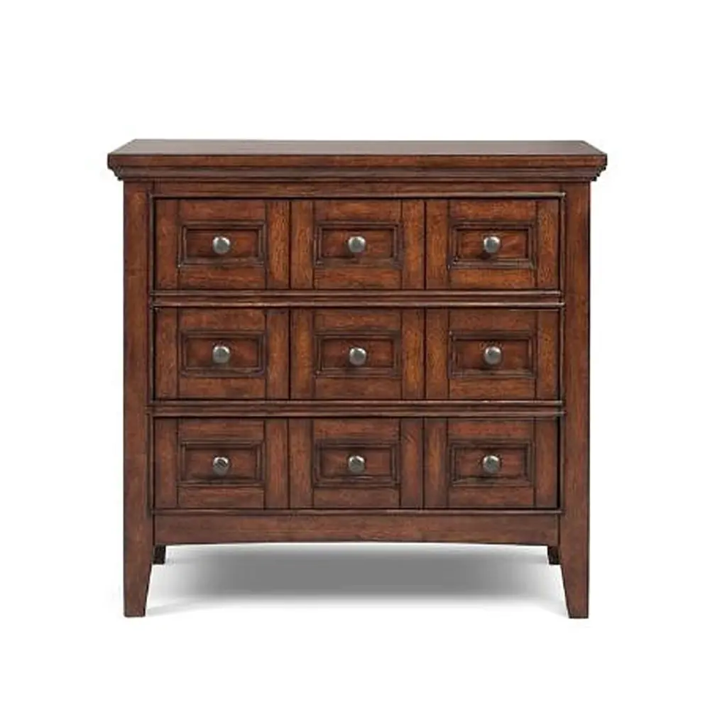 Harrison Cherry Casual Traditional Nightstand-1