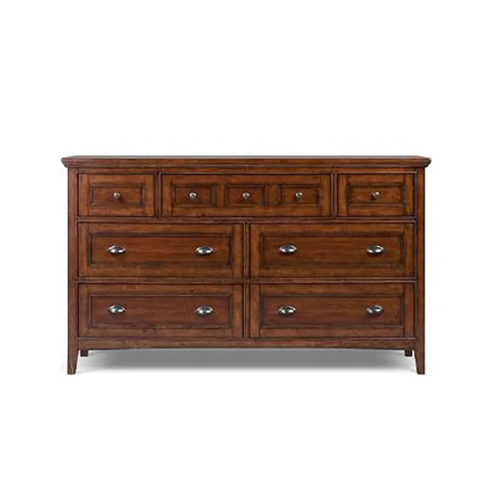 Harrison Cherry Casual Traditional Dresser-1