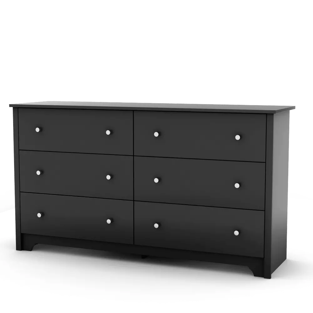 3170010 Solid Black Dresser - Vito -1