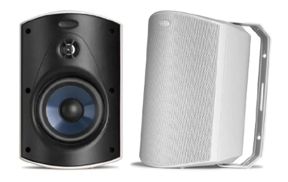 ATRIUM5/WHITE-PAIR Polk Audio Atrium5 Pair of 2 Outdoor Speakers - White-1