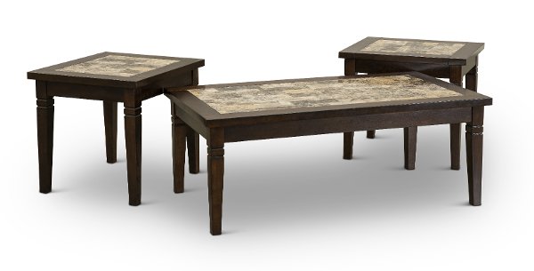 Coffee Tables And End Rc Willey Furniture Wood Marble 3 Piece Coffee Table Set