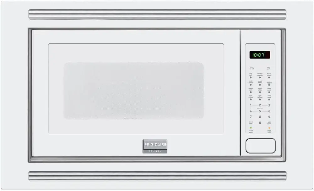 FGMO205KW Frigidaire Gallery 2.0 cu. ft. Built-In Microwave - White with Sensor Cooking-1