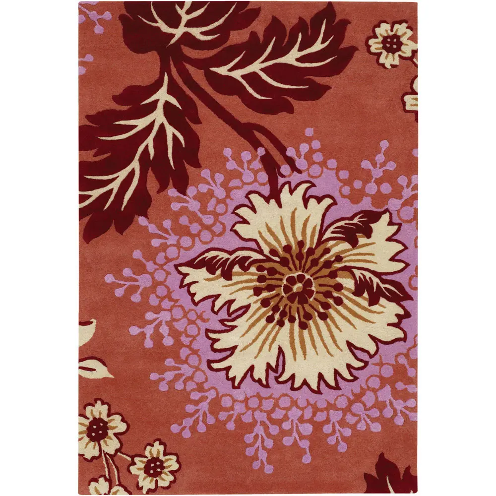 The Amy Butler Collection by Chandra 7.9' x 10.6' Area Rug-1