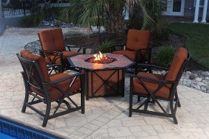 Patio Furniture Outdoor Page 2 Rc Willey 5 Piece Patio Fire Pit Set Haywood