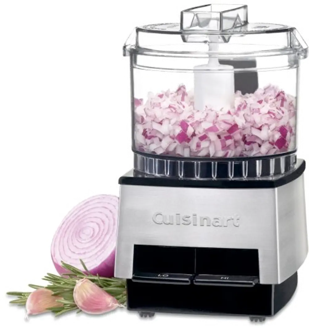 DLC-1SS Cuisinart Mini-Prep Food Processor - Stainless Steel and Black-1