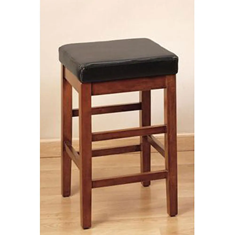LCSTBACHBR26 Cherry/Brown Counter Height Stool (26 Inch) - Sonata -1