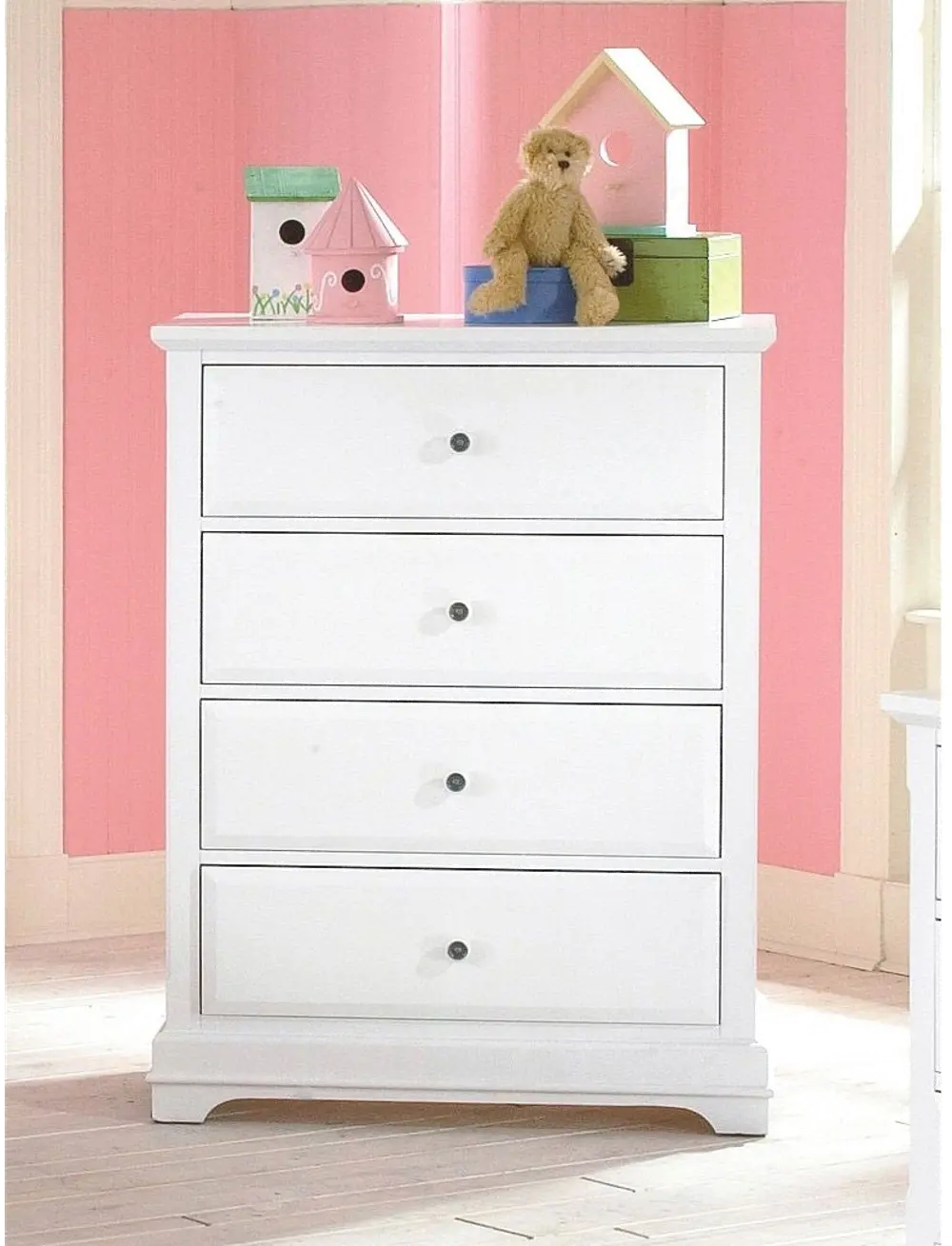 Classic White Chest of Drawers - Bayfront-1