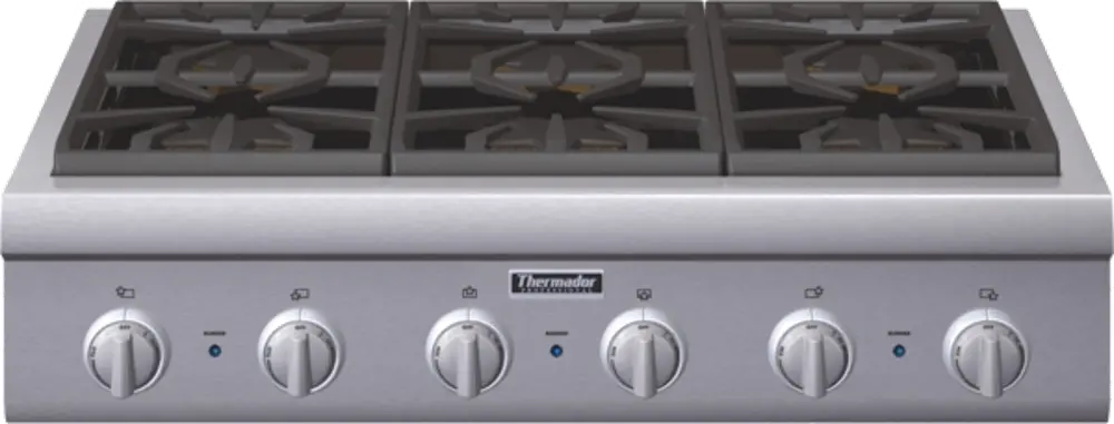 PCG366G Thermador 36 Inch Range Cooktop - Stainless Steel-1