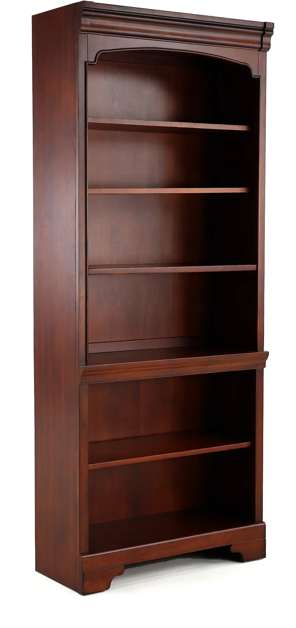 Richmond Cherry Brown Open Bookcase-1