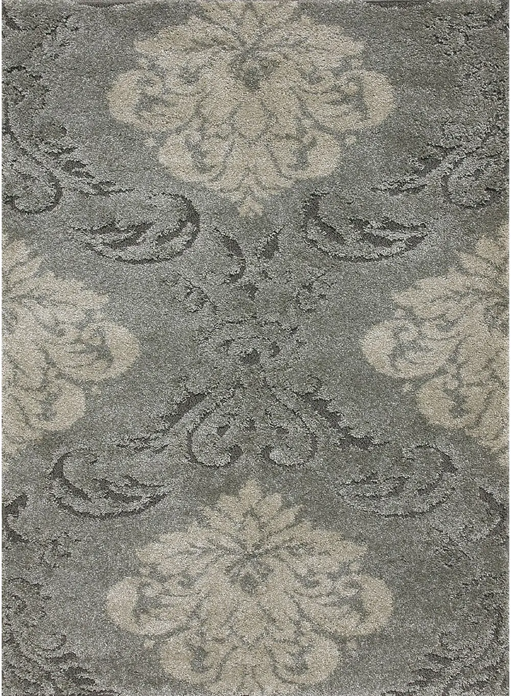 EN-03/5X8/ENCHANT Enchant 5 x 8 Smoke Gray and Beige Area Rug-1