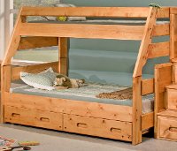 rowley twin over full bunk bed