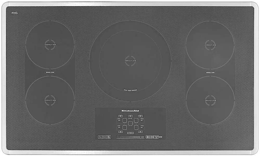 KICU569XSS KitchenAid 36 Inch Induction Cooktop - Stainless Steel-1