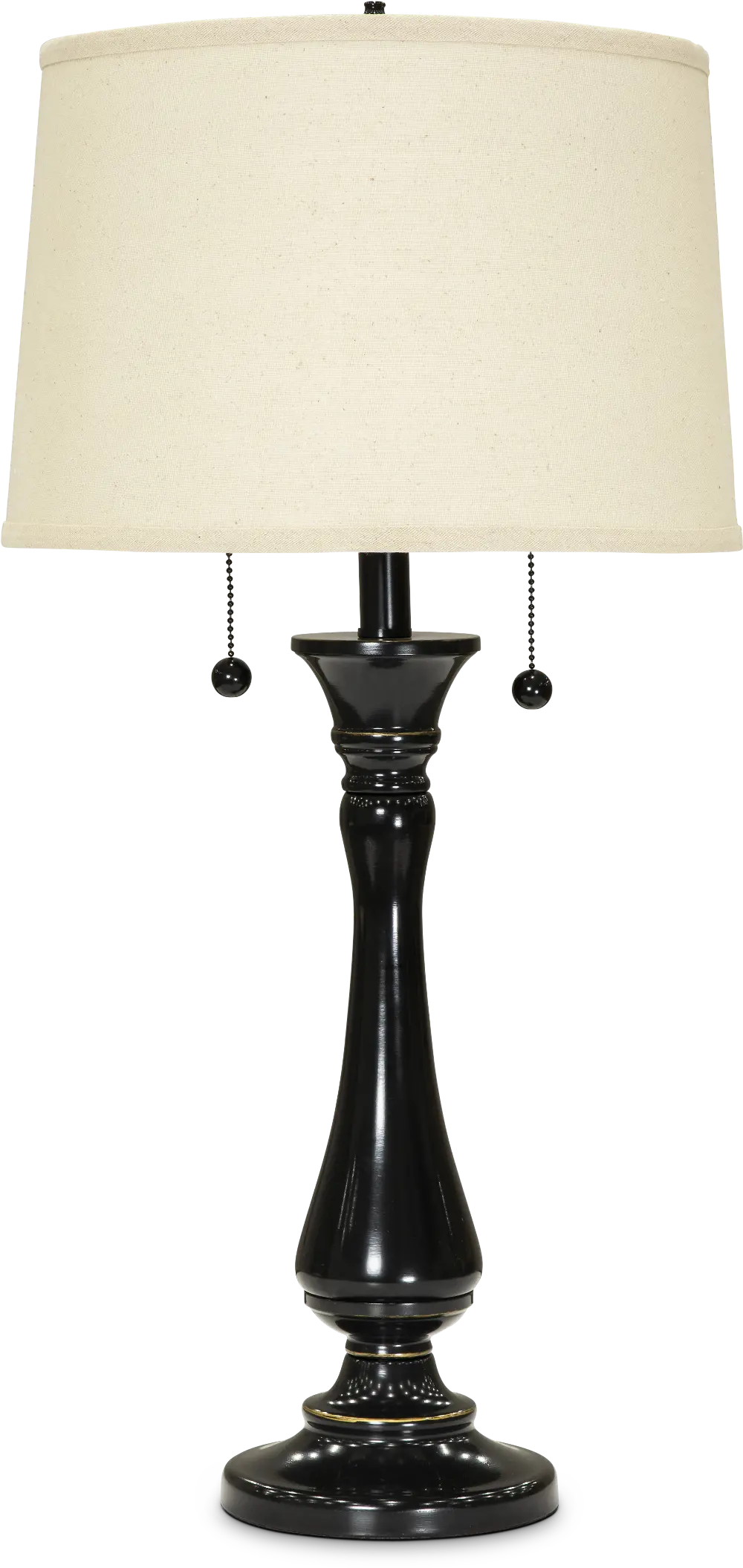 Bronze Twin-Pull Table Lamp-1