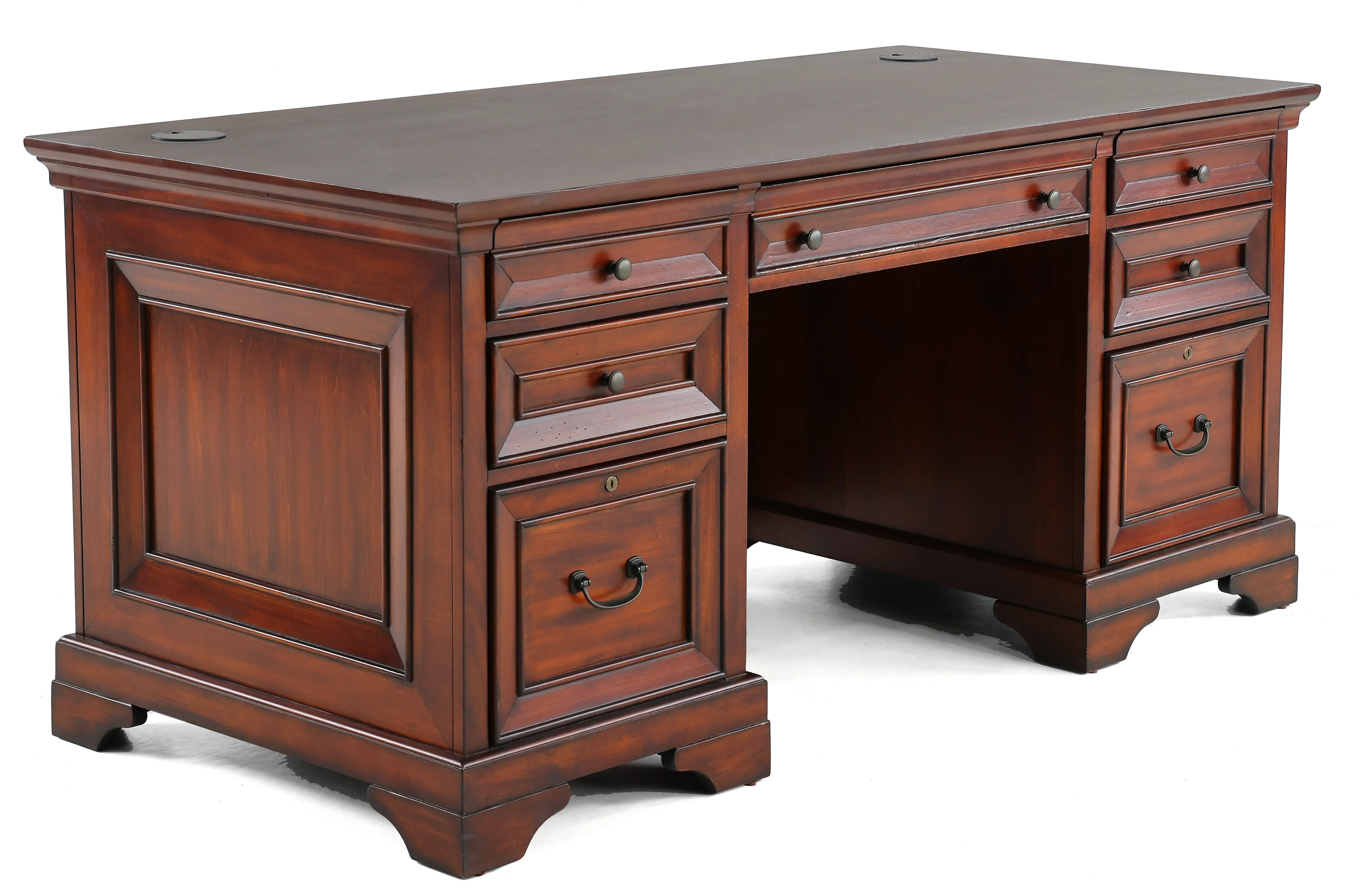 Richmond Brown Executive Desk RC Willey