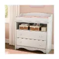 3680331 Angel White Changing Table with Drawers - South Shore