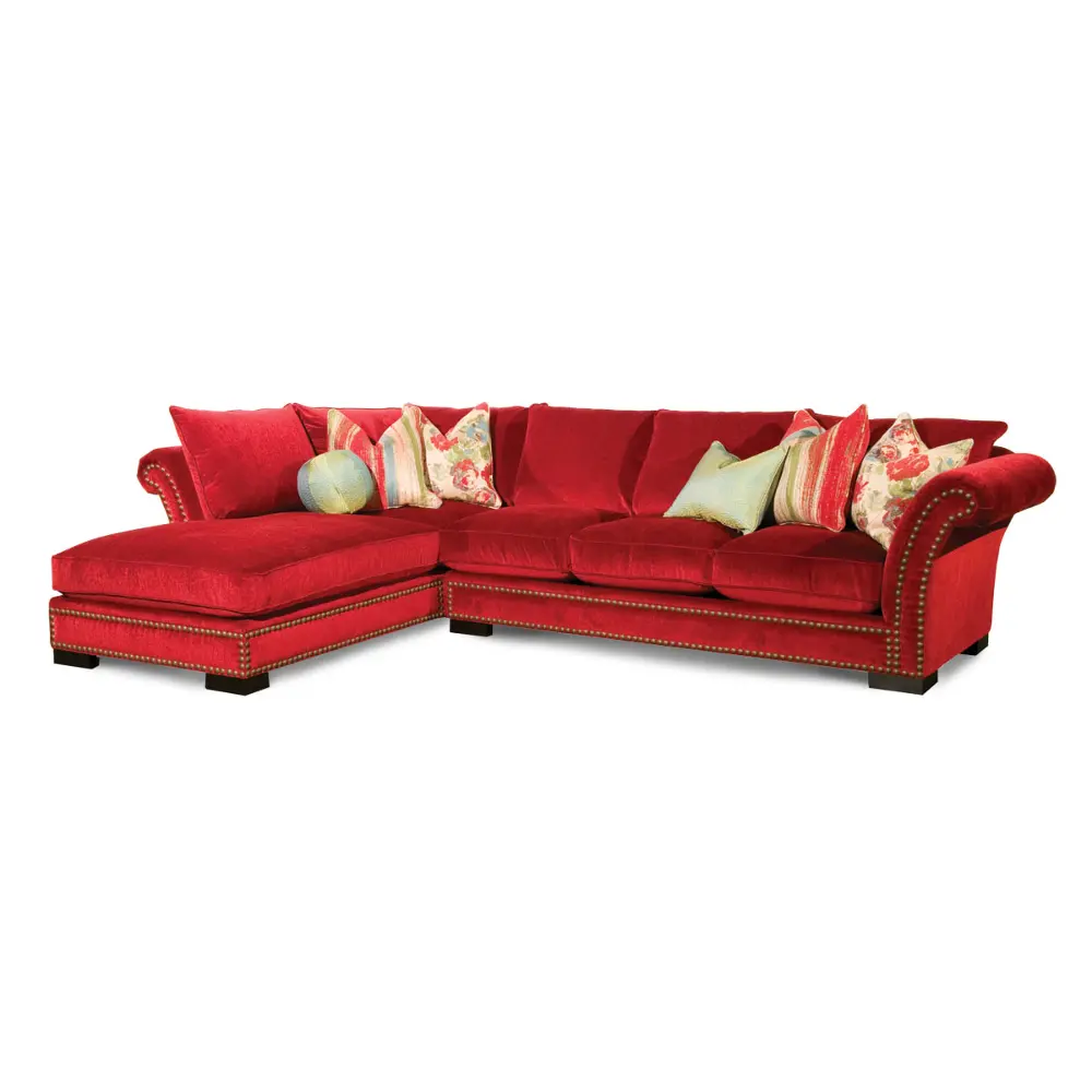 Scarlet Chenille 2 Piece Sectional-1
