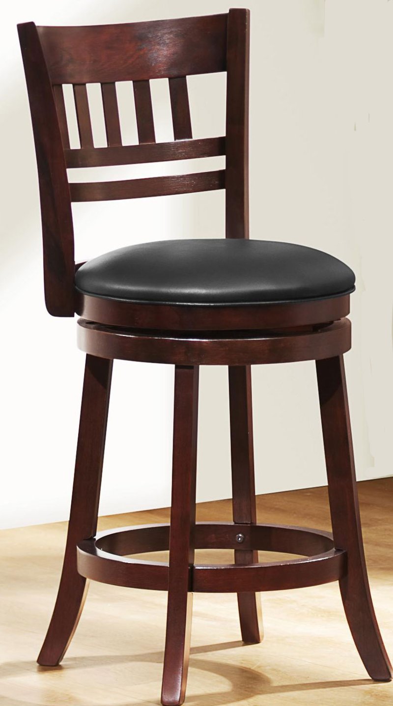 Dark Cherry 29 Inch Swivel Bar Stool Arts And Crafts Rc Willey Dark Cherry 29 Inch Swivel Bar Stool