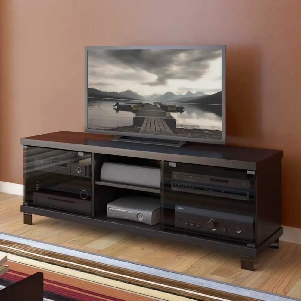 Black Chic 60 Inch TV Stand - Holland-1