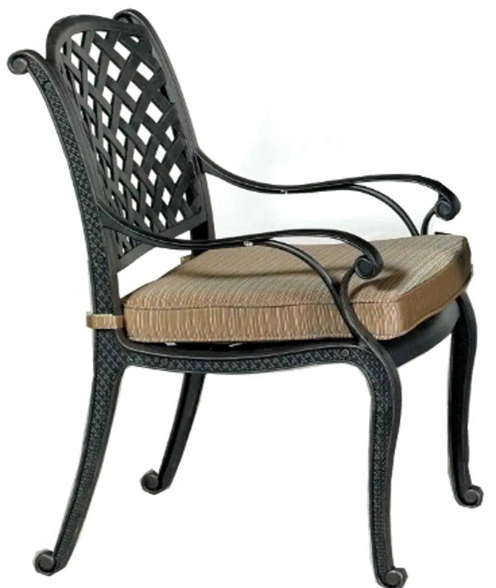 Outdoor Patio Chair with Cushion - Moab-1