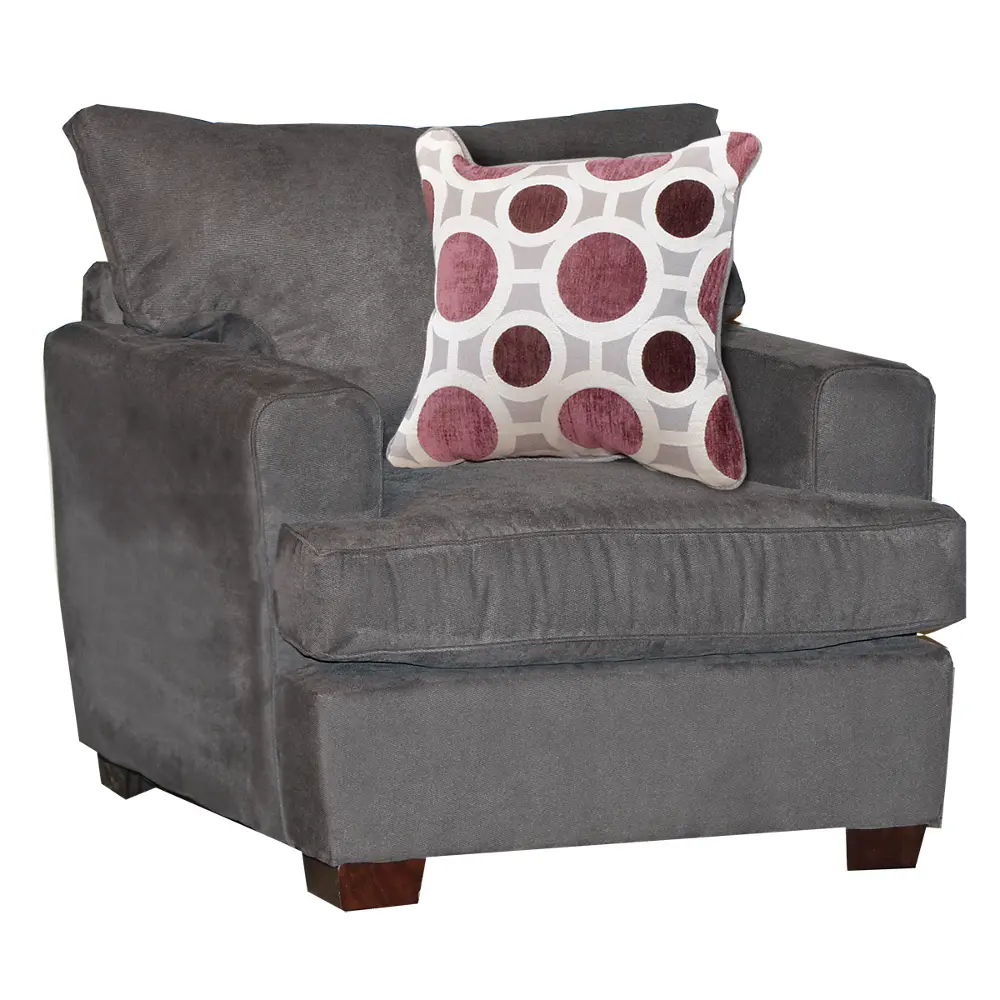 City Sterling Gray Chair-1