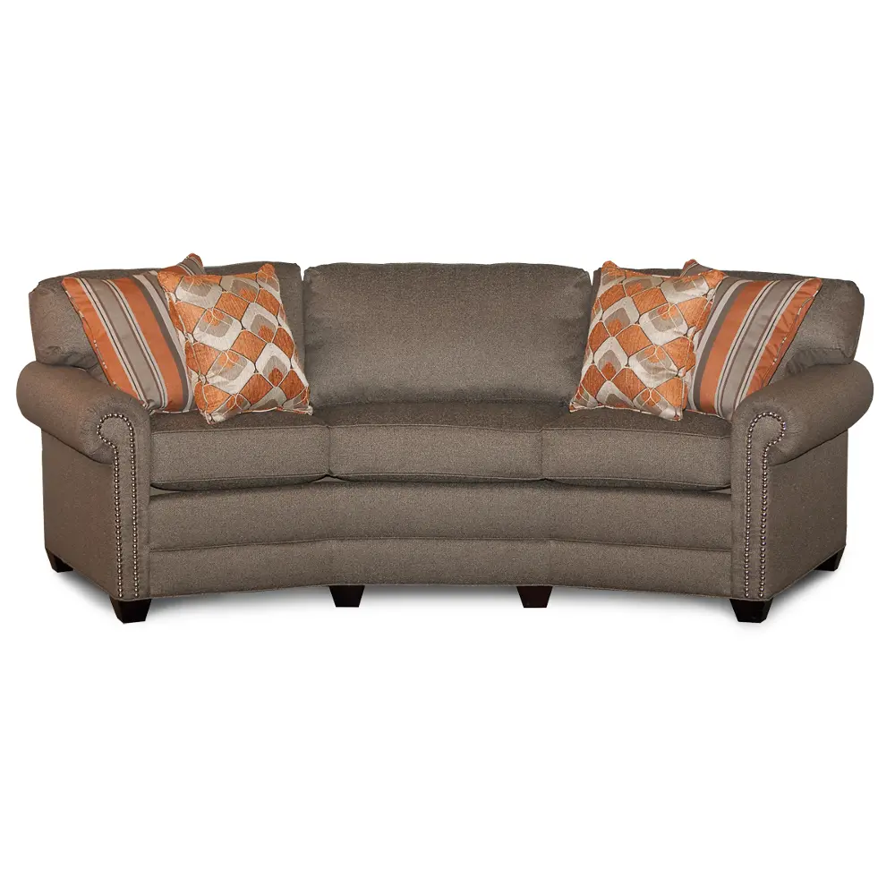 5099-35/ELLISTON/SO 101 Inch Pewter Upholstered Sofa-1