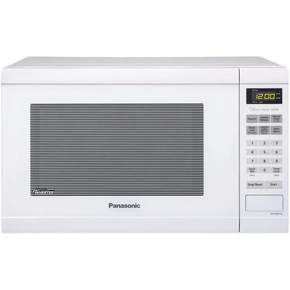 NN-SN651W Panasonic Countertop Microwave - 1.2 cu. ft. White-1