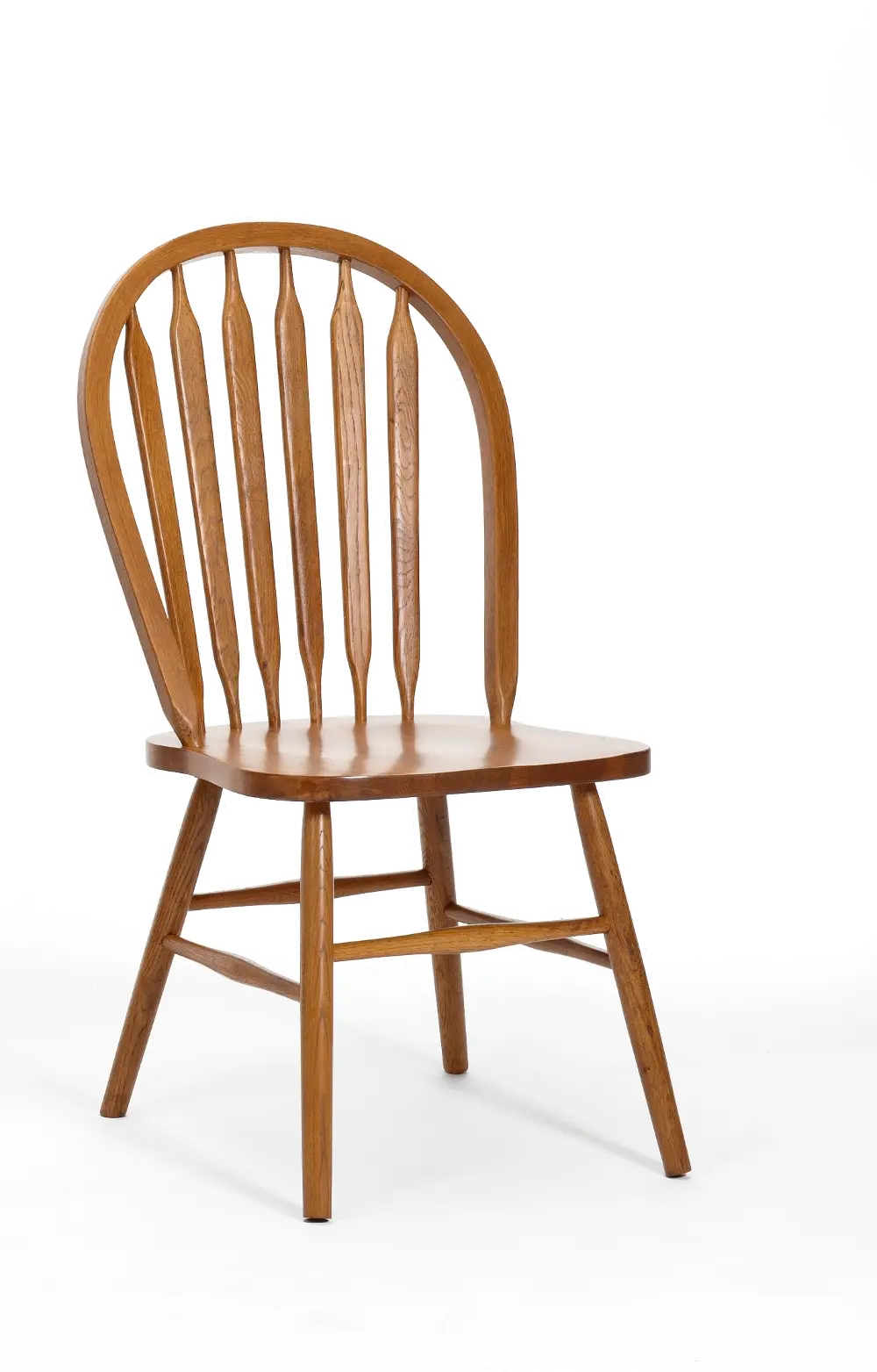 Country Oak Dining Room Chair - Classic Chestnut -1