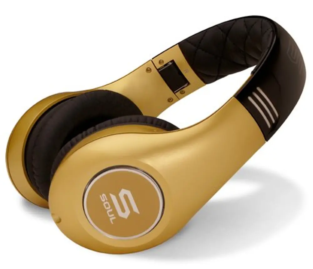 Ludacris Soul Gold Noise Canceling Headphones-1