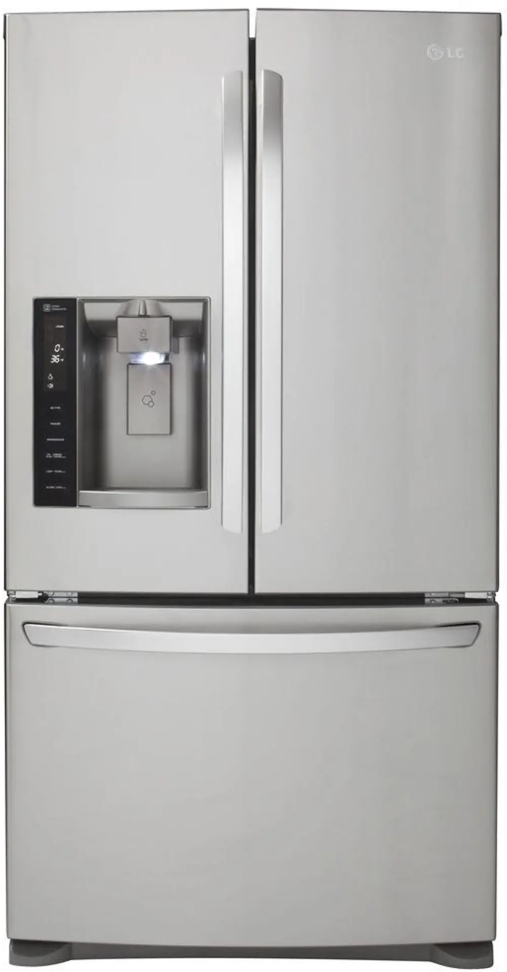 LFX28968ST LG Stainless Steel  French Door Refrigerator - 36 Inch-1