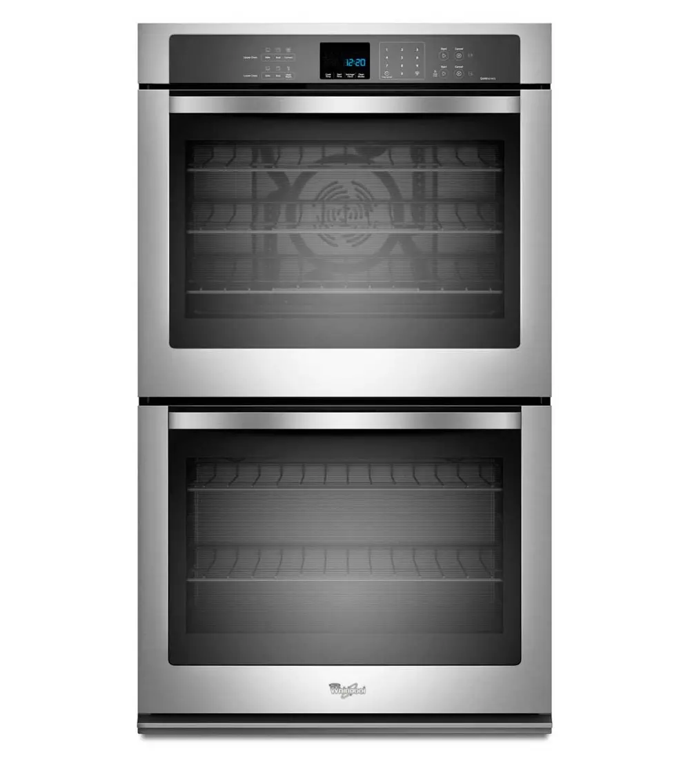 WOD93EC7AS Whirlpool 27 Inch Double Wall Oven - 8.6 cu. ft. Stainless Steel-1