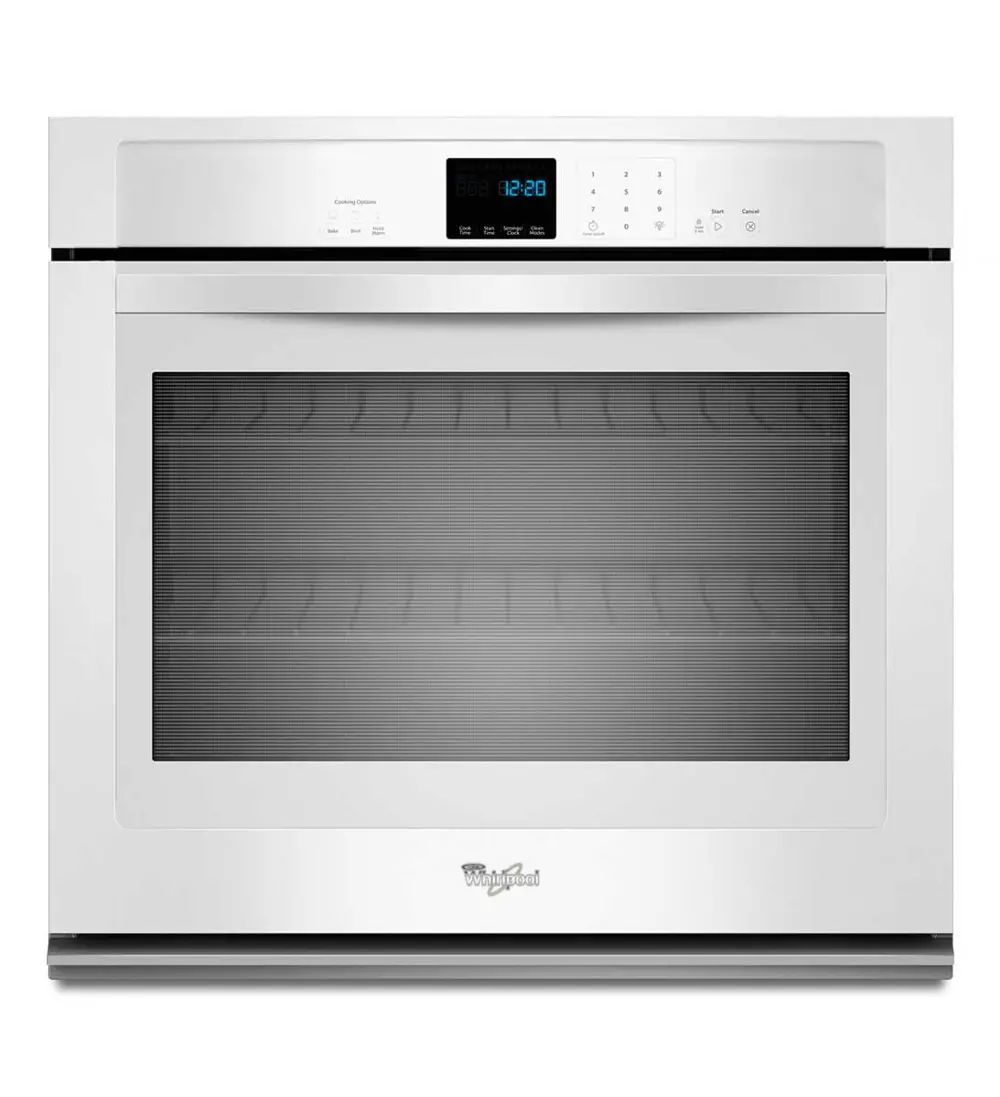 WOS51EC0AW Whirlpool 5.0 cu. ft. Single Oven -White-1