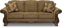 Casual Traditional Mocha Brown Sofa - Montgomery RC 