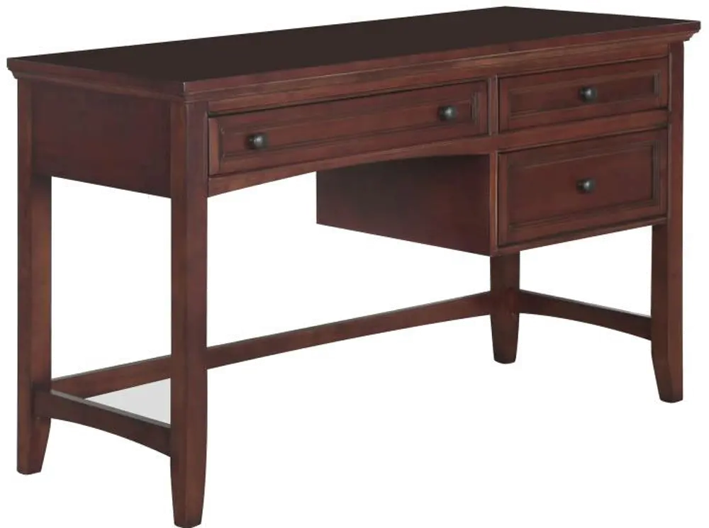 Cherry Classic Traditional Youth Desk - Riley-1