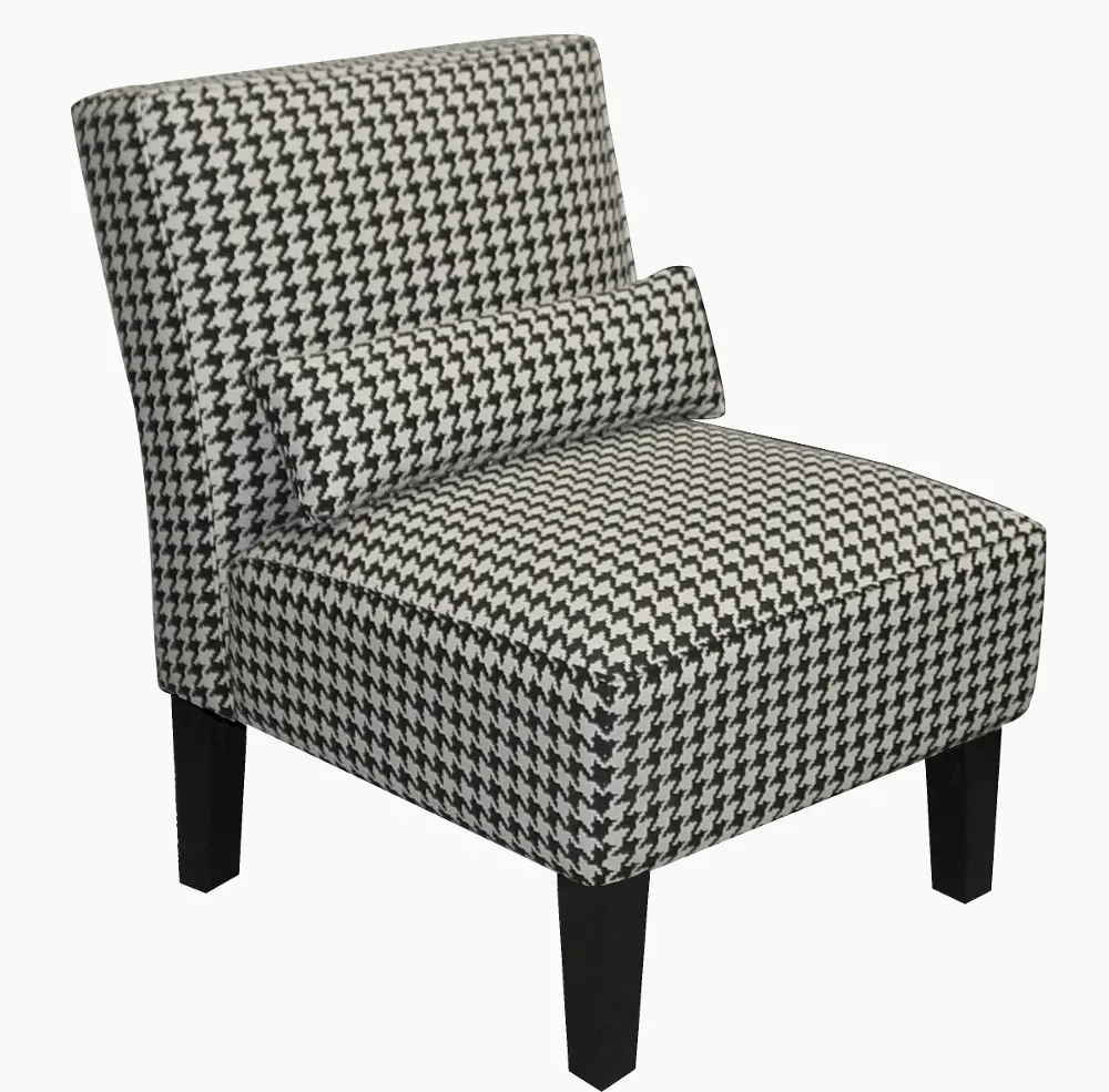5705BNEBLK Beme Black Armless Chair  -1
