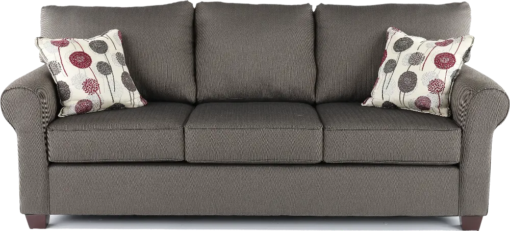 SEASOF/GRASLA Seaside Gray Sofa-1