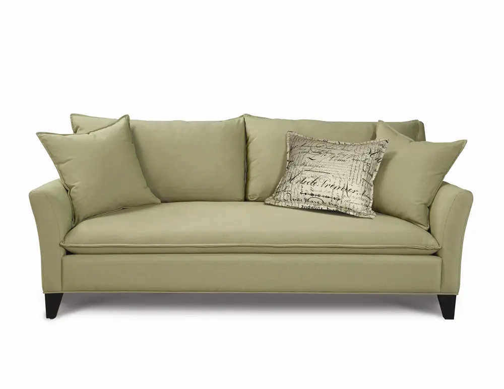 014-30/POPLINPEAR/SO 83 Inch Pear Green Upholstered Sofa-1