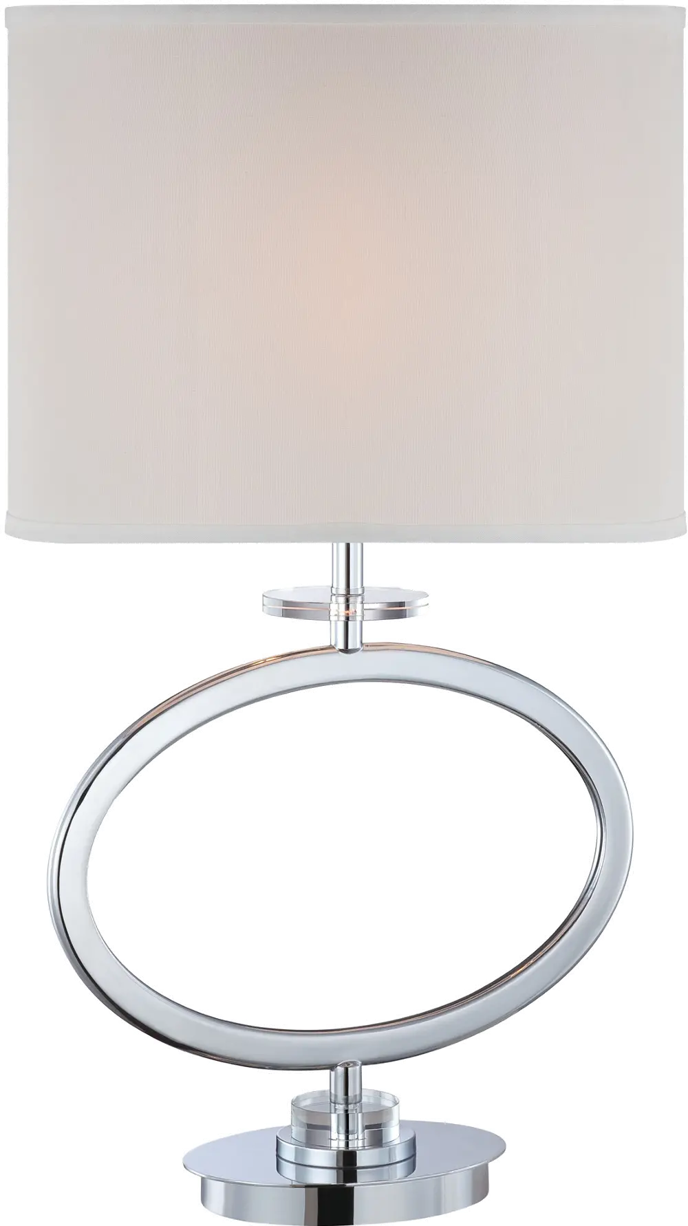 Silver O Table Lamp-1