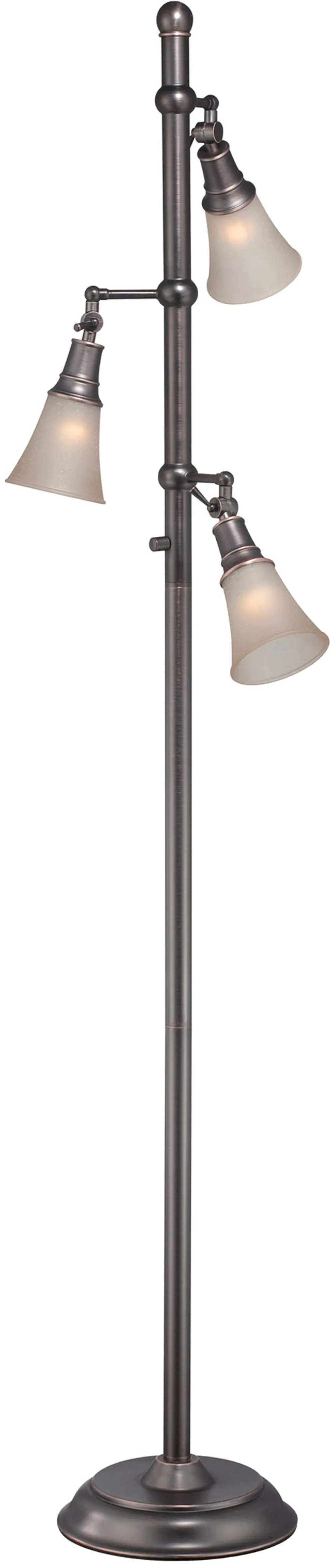Bronze 3 Light Floor Lamp-1