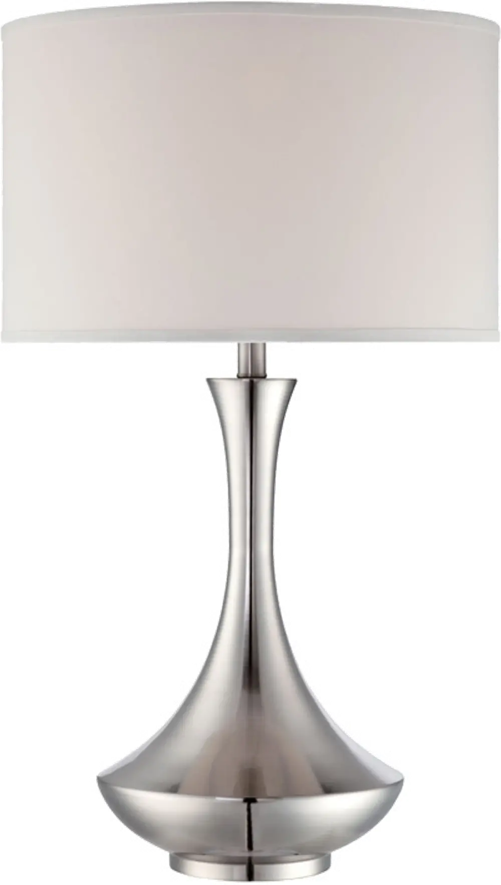 Polished Steel Swoop Table Lamp-1