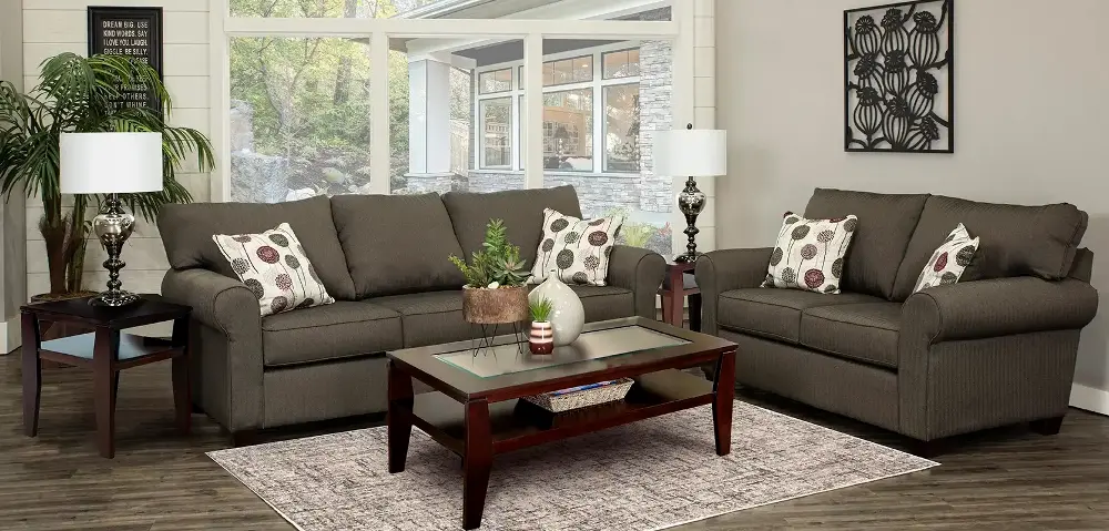 Seaside Gray 7 Piece Living Room Set-1