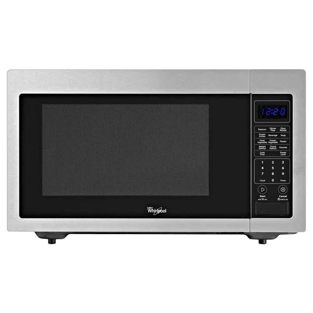 WMC30516AS Whirlpool 1.6 cu. ft. Counter Top Microwave - Stainless Steel-1