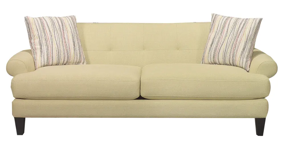 145-30/KIWI/WAS/SO 86 Inch Kiwi Green Upholstered Sofa-1