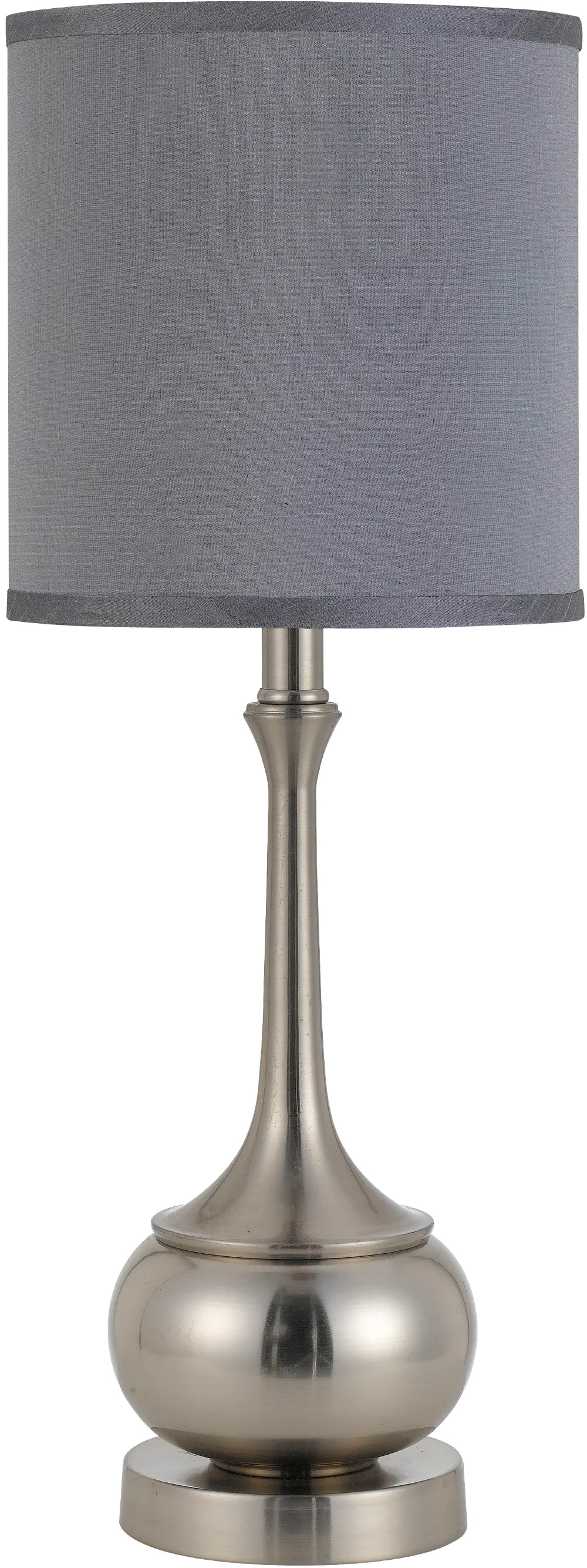 Brushed Steel Table Lamp-1