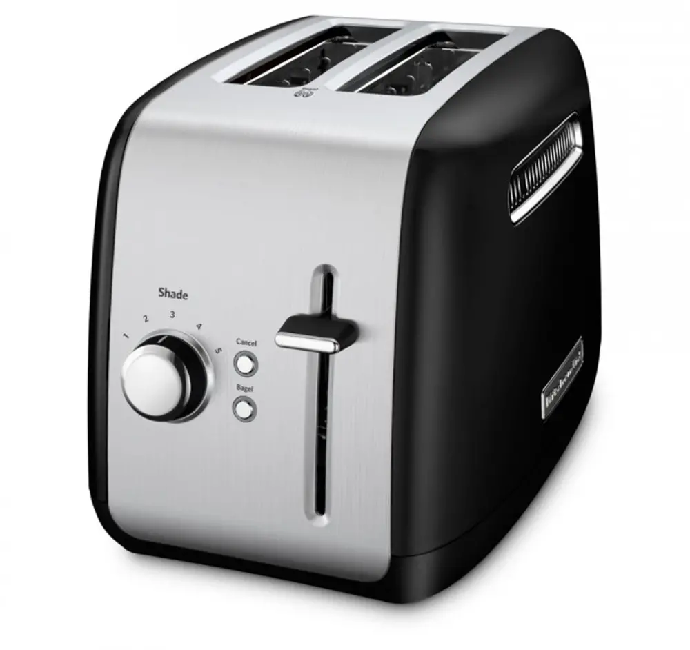 MT2115OB 2-Slice Black and Stainless Steel KitchenAid Toaster-1