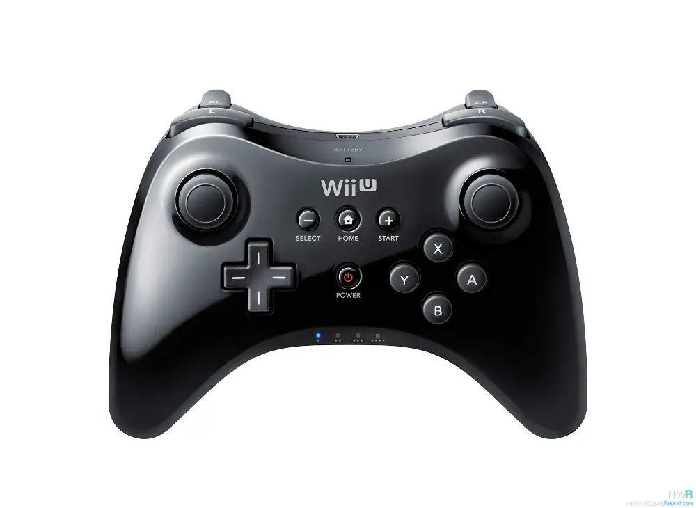 Wii U Pro Controller - Black-1