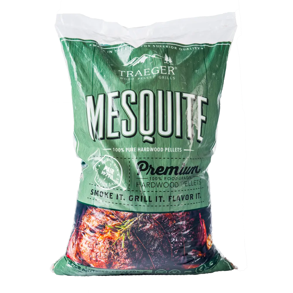 PEL305,MESQUITE Traeger Grill Mesquite Pellets 20 lb Bag-1