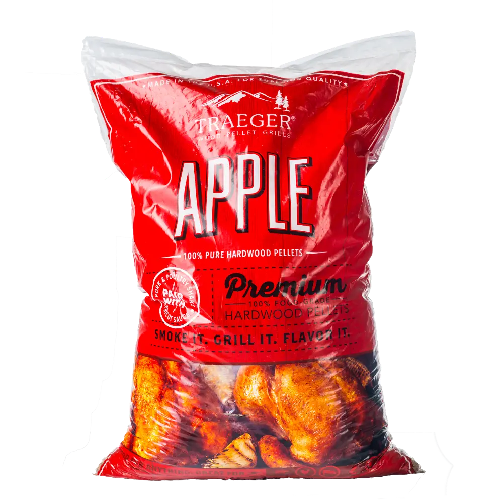 PEL318 Traeger Grill Apple Pellets 20 lb Bag-1