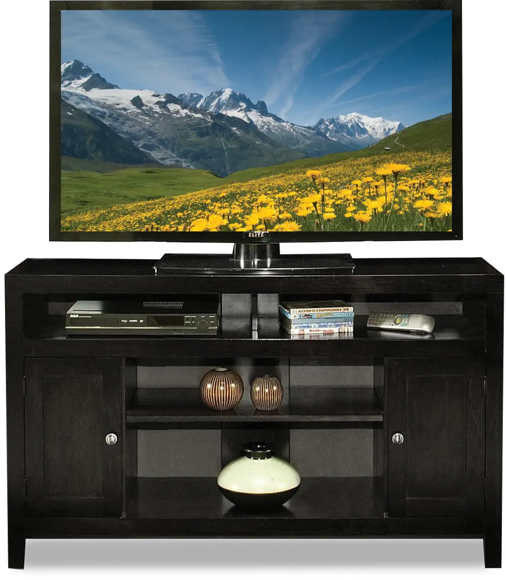 60 Inch Charcoal TV Stand - Del Mar-1