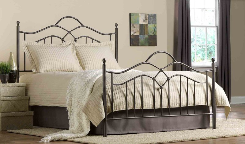 Bronze King Metal Bed Oklahoma Rc, Bronze King Bed