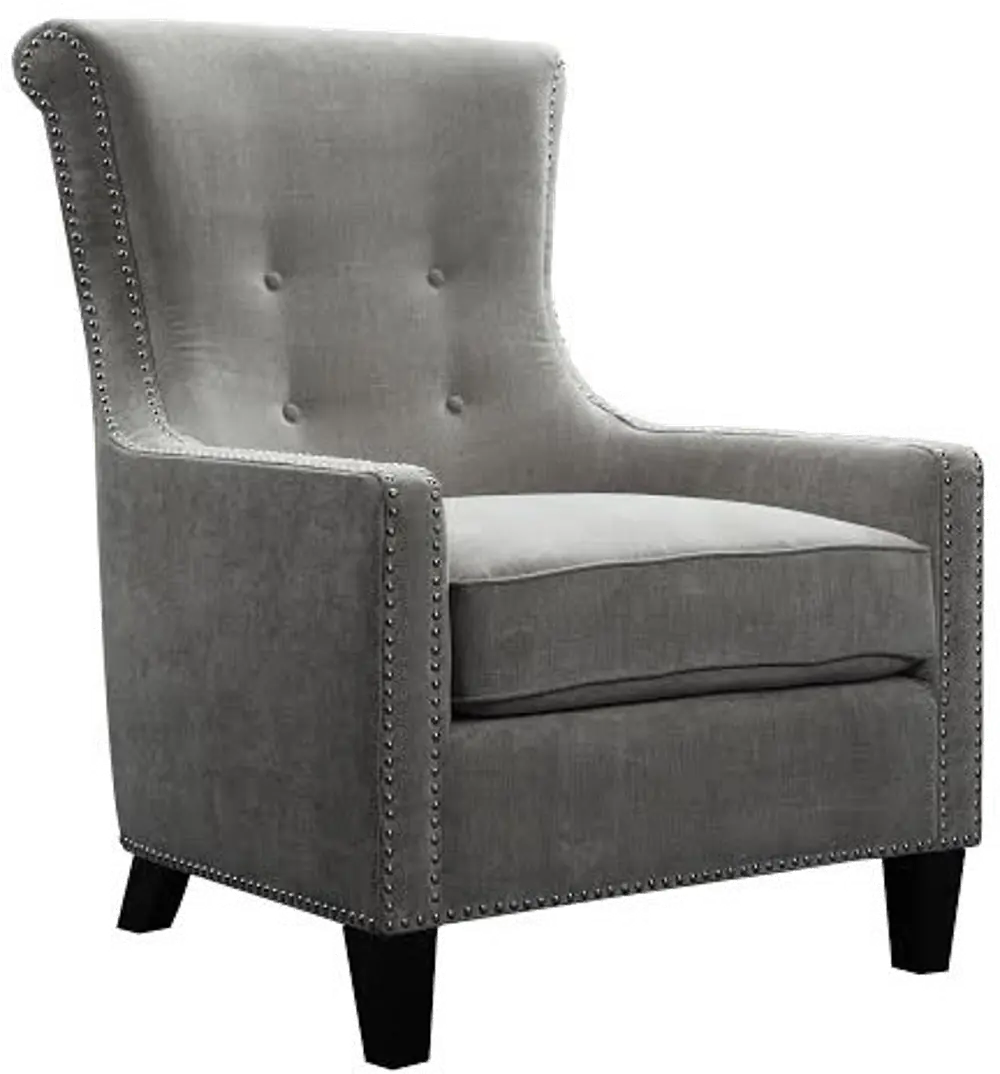 Acacia Mercury Gray Accent Chair-1